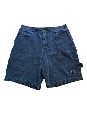 Vintage K-Swiss Men's Dark Blue Carpenter Jorts